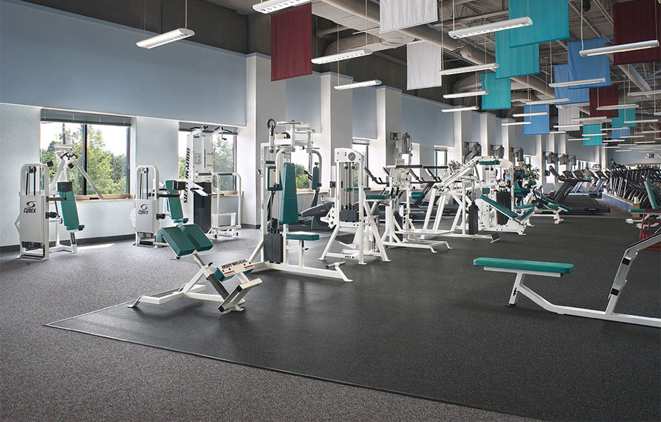 Decathlon recommended for weight rooms and fitness centers—available at Matter Surfaces