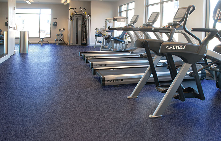 Domination™ & Domination™ Extreme from Matter Surfaces , durable rubber flooring recommended for use in Weight Rooms + Fitness facilities. 