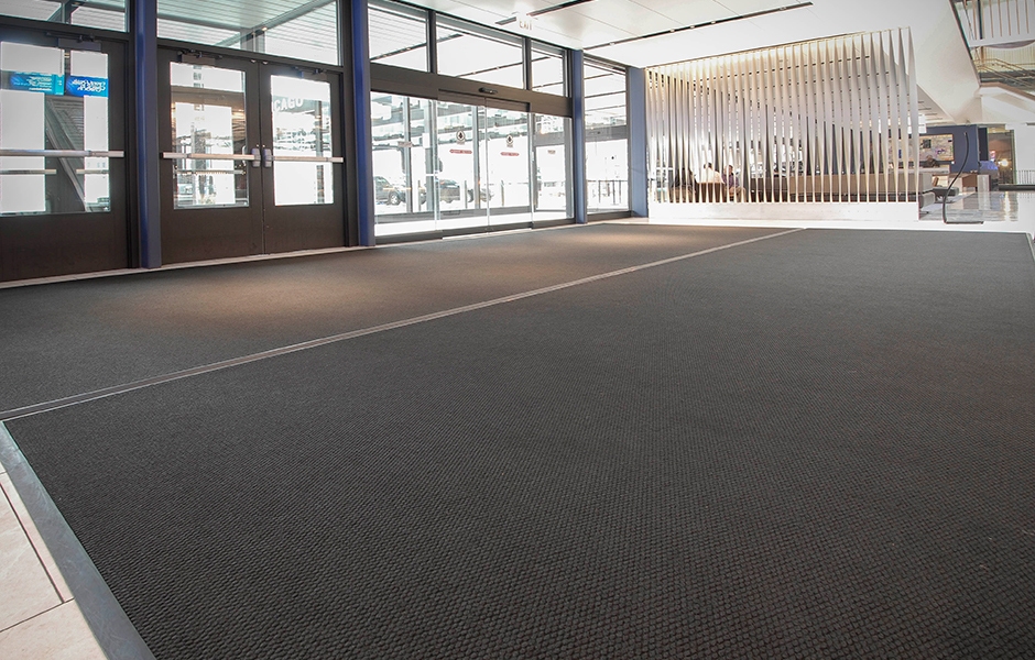 Berber RB matting is an outstanding walk-off performance for multi-directional traffic applications available at Matter Surfaces.